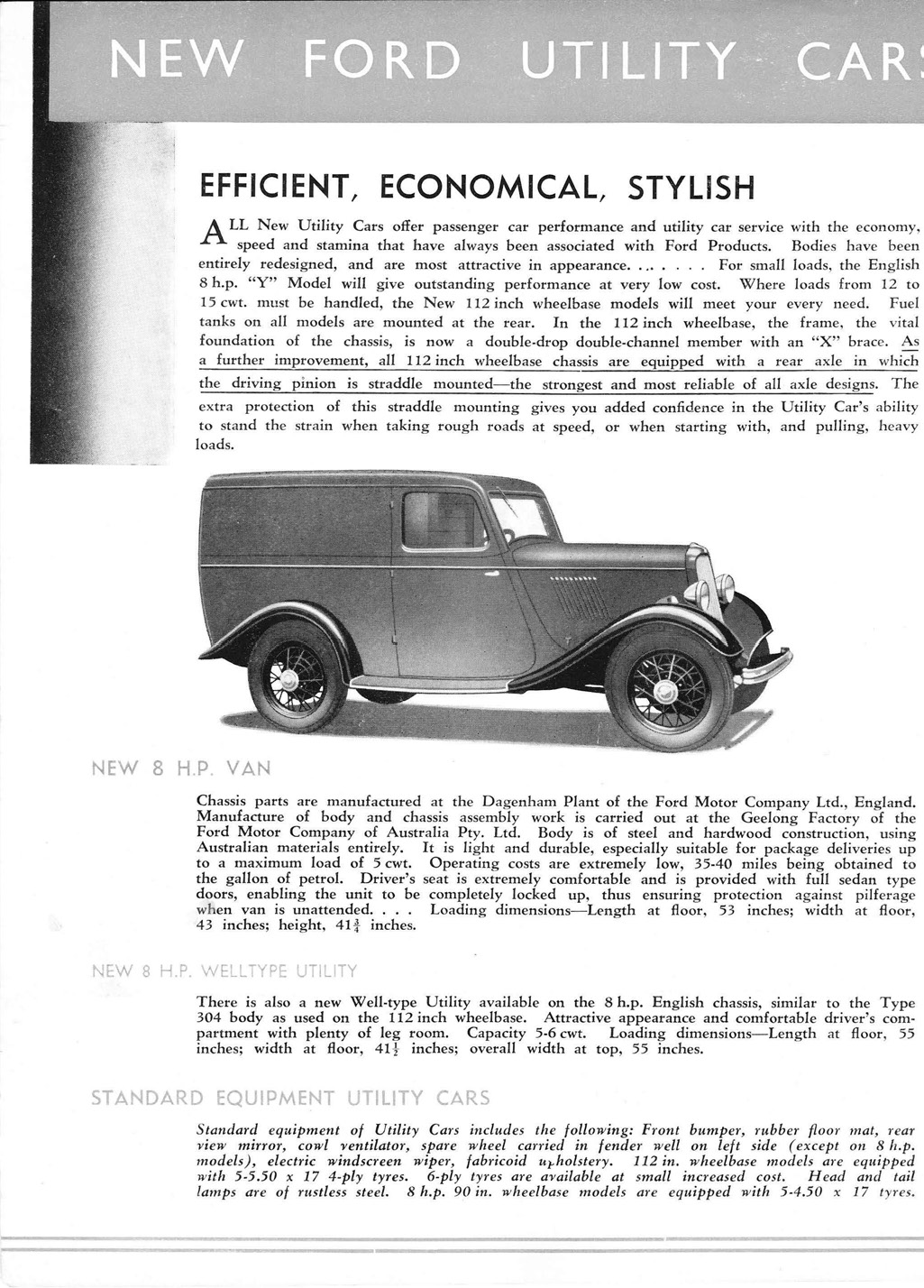 The Old Car Manual Project Brochure Collection